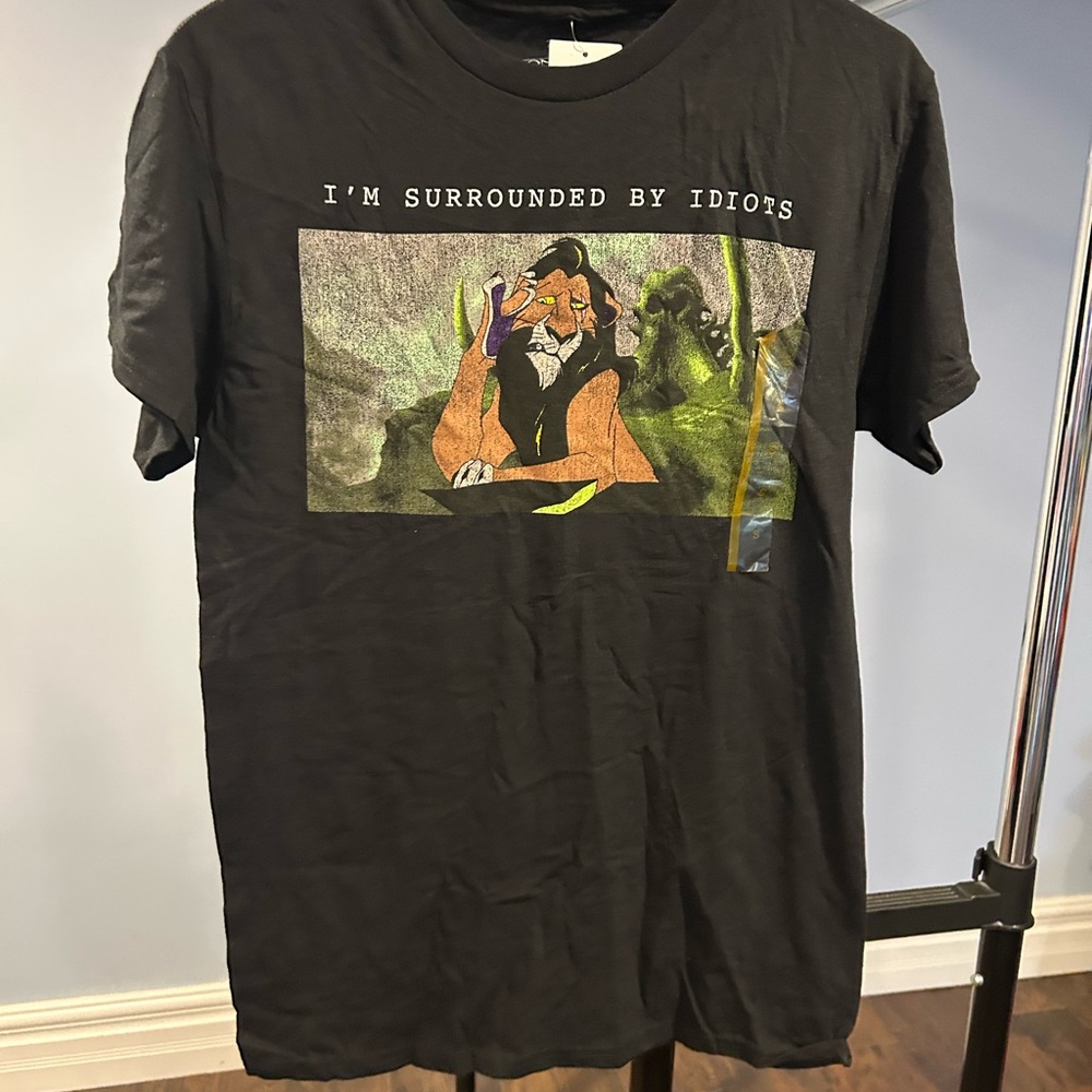 Disney Black Scar Graphic T-Shirt